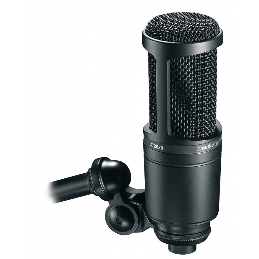 Audio-Technica AT2020 Large Diaphragm Condenser Mic Condenser Mikrofon