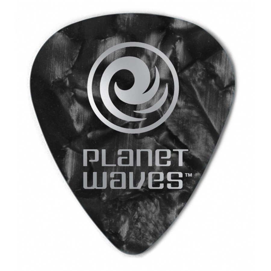 Planet Waves Celluloid Pearl Pick Heavy - 1CBKP6-100 - 100 Adet Pena
