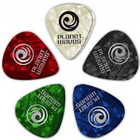 DAddario Celluloid Pearl Pick Heavy - 1CAP6-10 - 10 Adet