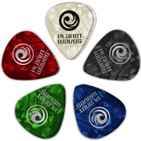DAddario Celluloid Pearl Pick X Heavy - 1CAP7-10 - 10 Adet