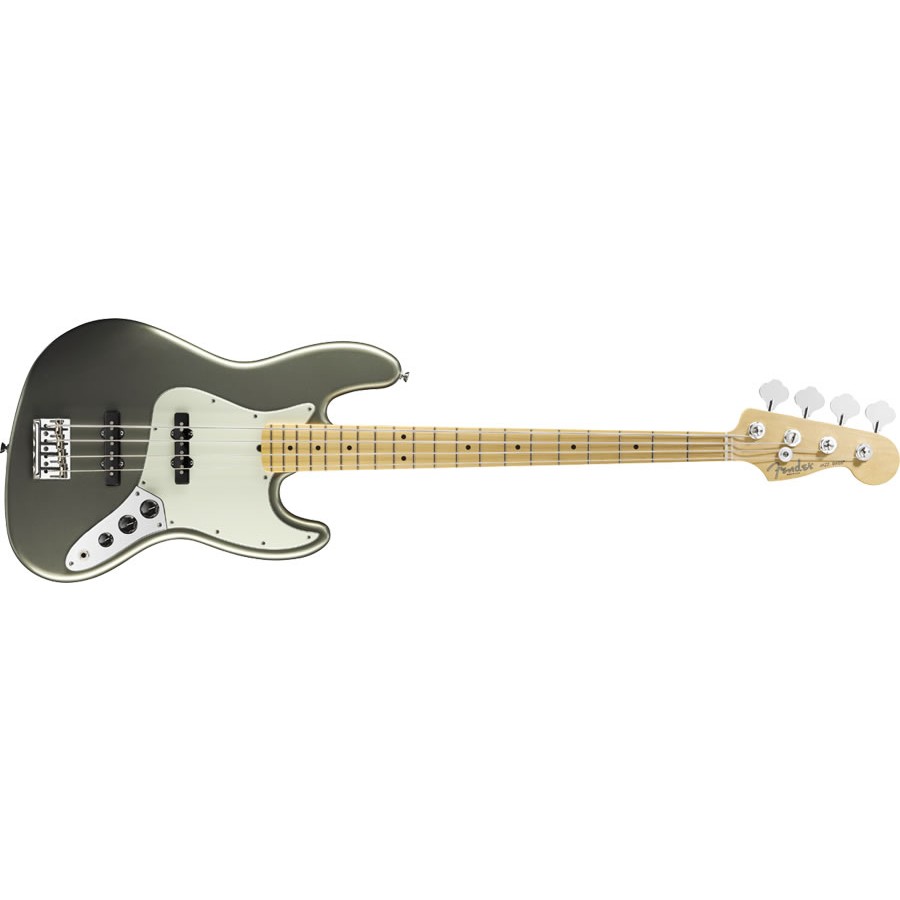 Fender American Standard Jazz Bass Jade Pearl Metallic Maple Bas Gitar