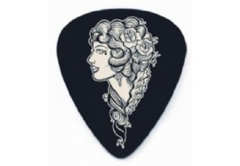 Jim Dunlop Lucky 13 Picks 0,73mm Voodoo Queen - 1 Adet - Pena