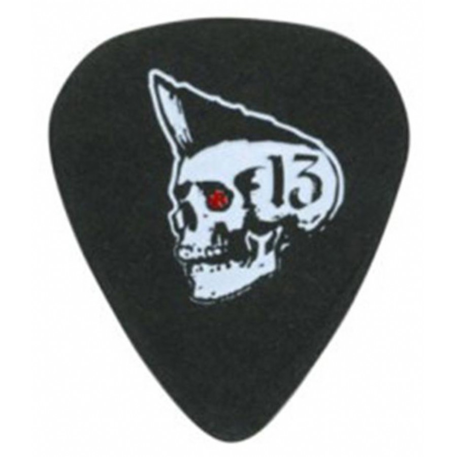 Jim Dunlop Lucky 13 Picks 0.73mm Psychobilly - 1 Adet Pena