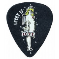 Jim Dunlop Lucky 13 Picks 0,73mm Love Girl - 1 Adet