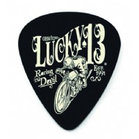 Jim Dunlop Lucky 13 Picks 0,73mm Vintage Speed - 1 Adet