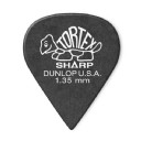 Jim Dunlop Tortex Sharp Koyu gri 1.35 mm - 1 Adet