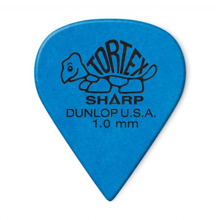 Jim Dunlop Tortex Sharp Mavi 1.0 mm - 1 Adet Pena