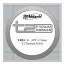 D'Addario T2 Titanium Normal Single String T4501 - mi Tek Tel