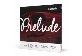 D'Addario J1010 Prelude 3/4 Cello Strings Medium Takım Tel - Çello Teli 3/4