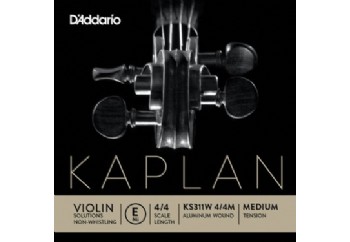 Daddario Kaplan Solutions Violin E String KS311W - E (Mi) Tek Tel - Keman Teli E (Mi)