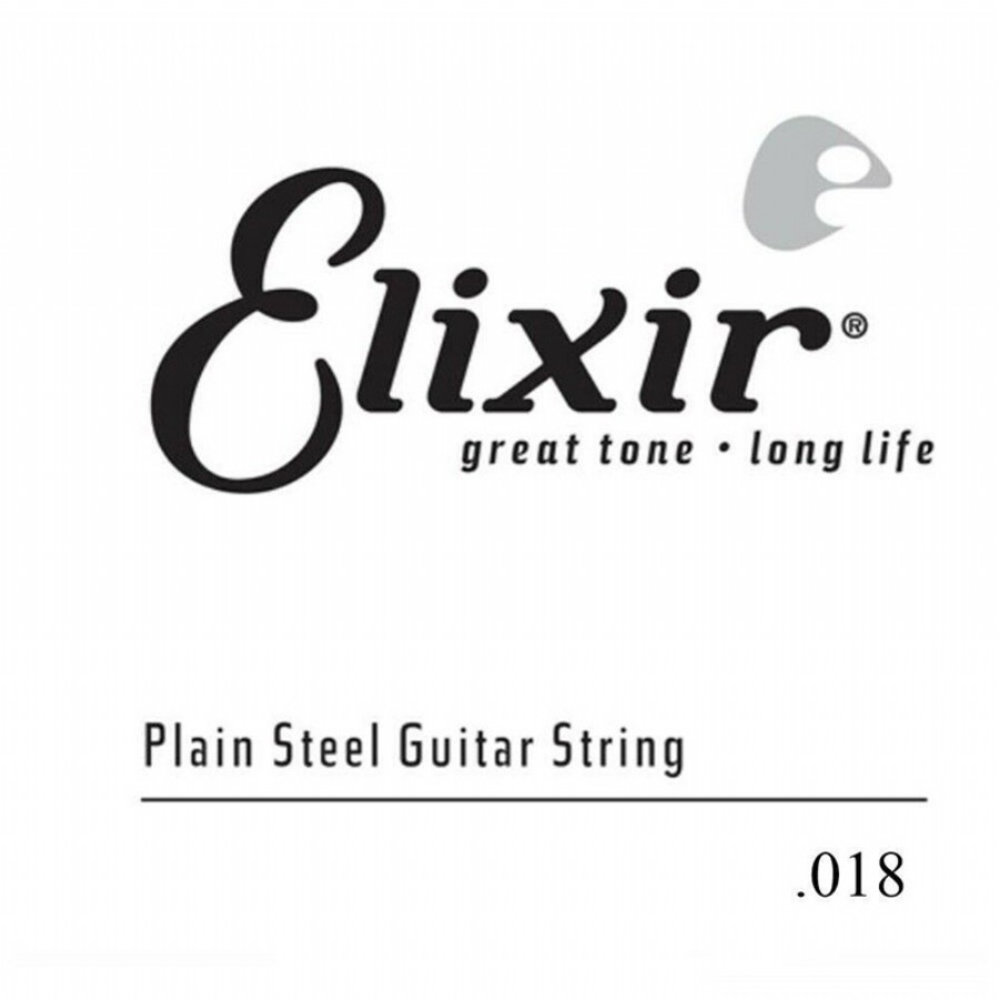 Elixir Plain Single 018 Tek Tel Tek Teller