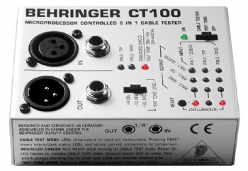 Behringer CT100 Cable Tester - Kablo Test Cihazı