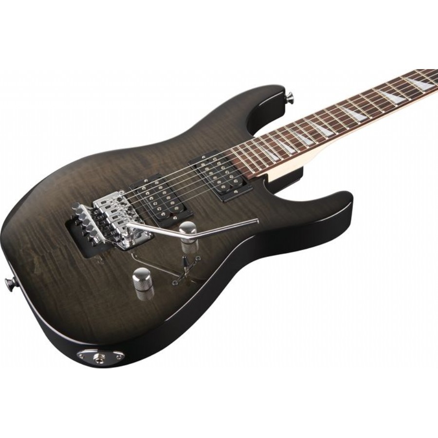 Jackson DX10D Dinky Transparent Black Elektro Gitar