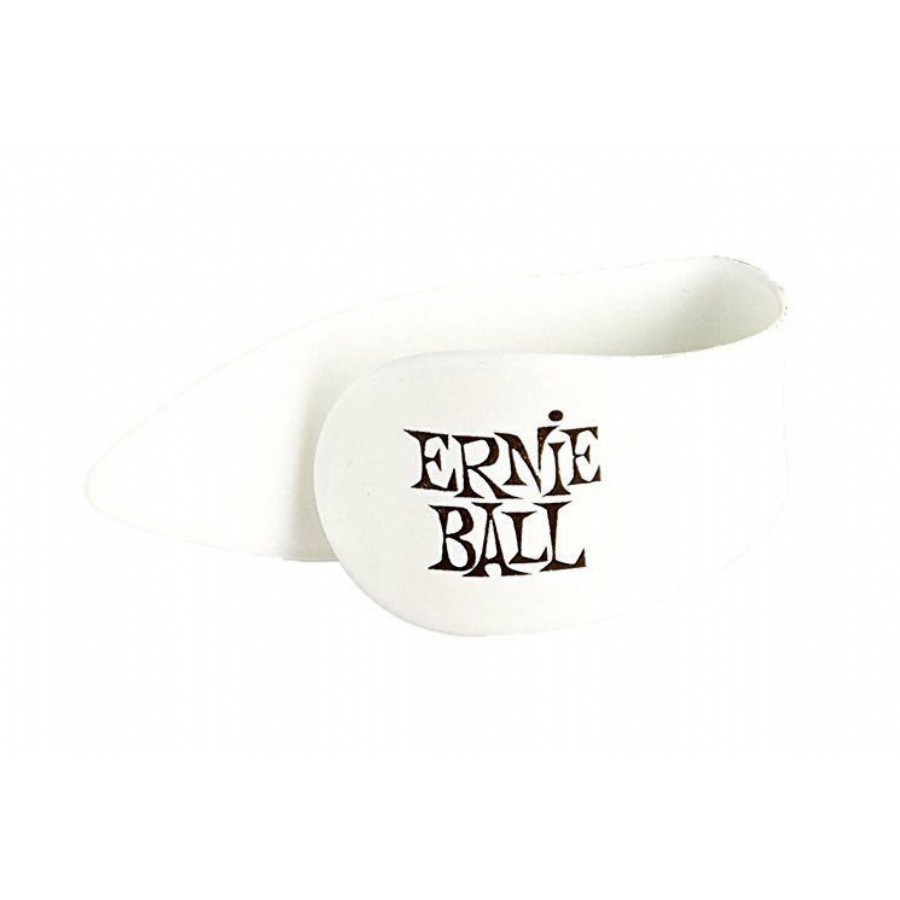 Ernie Ball 9213 Large Thumb Picks Beyaz - 1 Adet Başparmak Penası