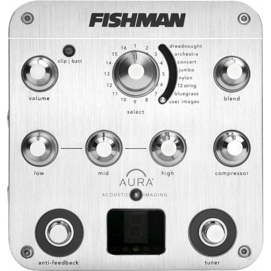 Fishman Aura Spectrum Acoustic Guitar Preamp Akustik Gitar Preamp