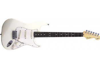 Fender Jeff Beck Stratocaster Olympic White - Rosewood - Elektro Gitar