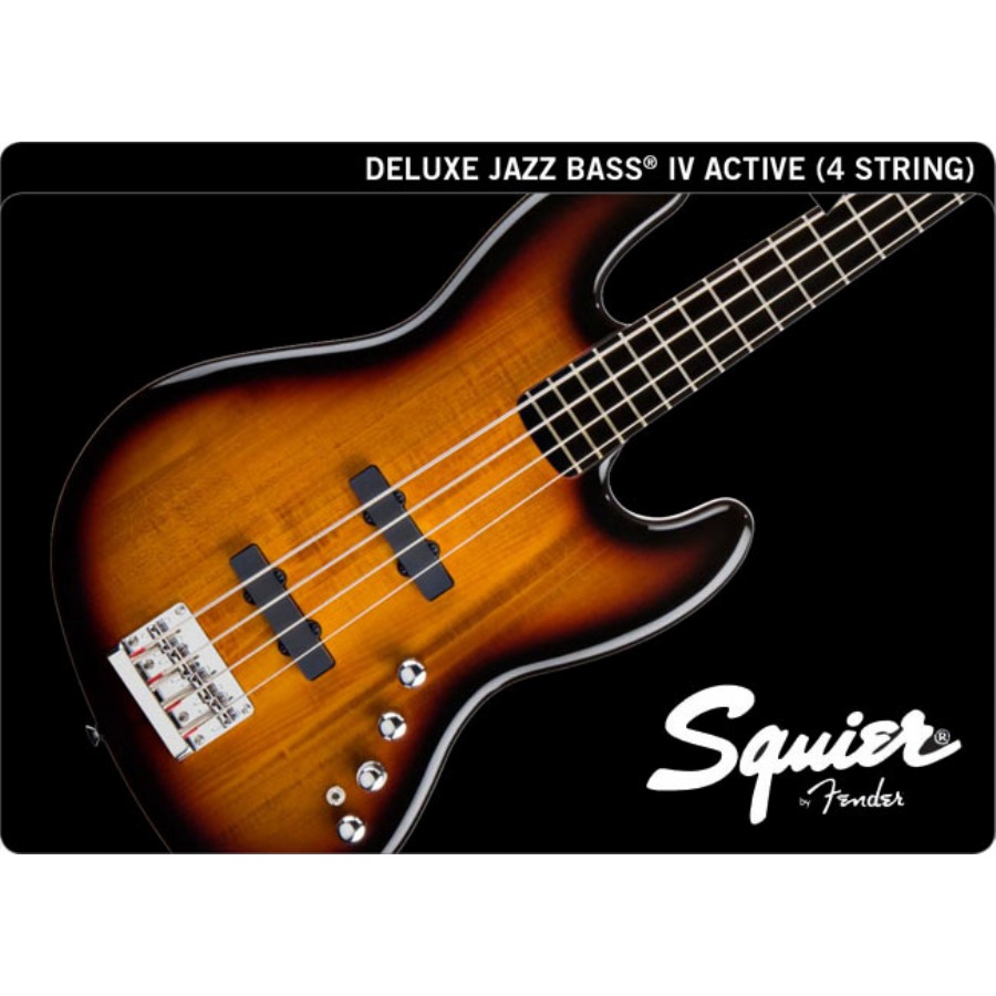 Squier deluxe jazz on sale bass iv