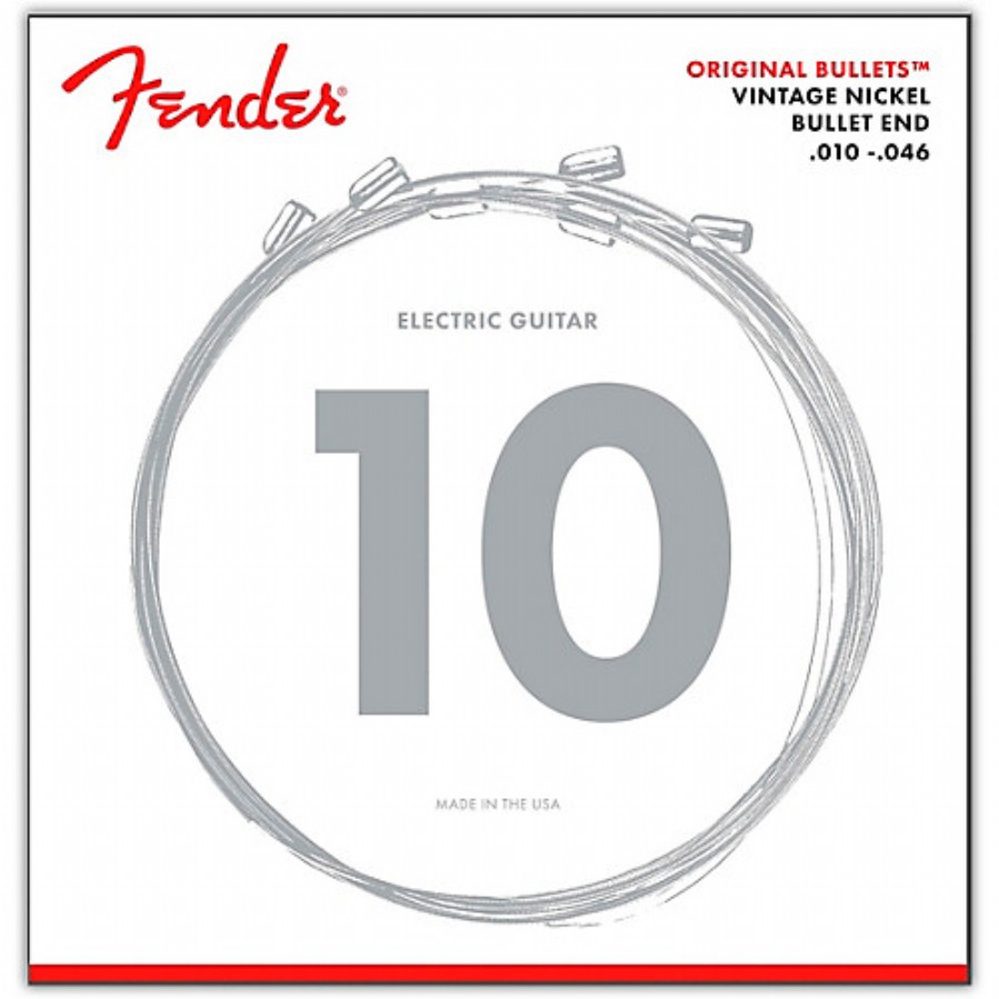 Fender 3150R Original 150 Pure Nickel Bullet Regular Takım Tel Elektro Gitar Teli 010-046