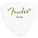 Fender 346 Shape Classic Celluloid Picks White - Thin