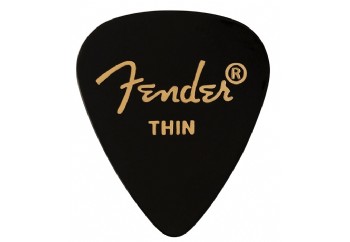 Fender 351 Shape Classic Picks Black - Thin - 1 Adet - Pena