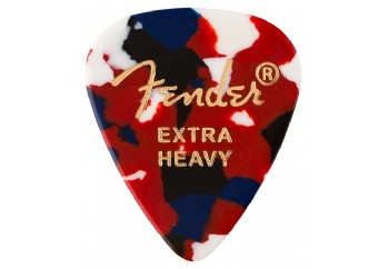 Fender 351 Shape Classic Picks Confetti - Extra Heavy - 1 Adet - Pena