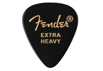 Fender 351 Shape Classic Picks Black - Extra Heavy - 1 Adet -  Pena