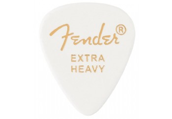 Fender 351 Shape Classic Picks White - Extra Heavy - 1 Adet - Pena