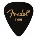 Fender 351 Shape Classic Picks Black - Thin - 1 Adet