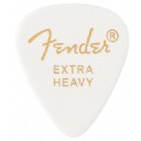 Fender 351 Shape Classic Picks White - Extra Heavy - 1 Adet