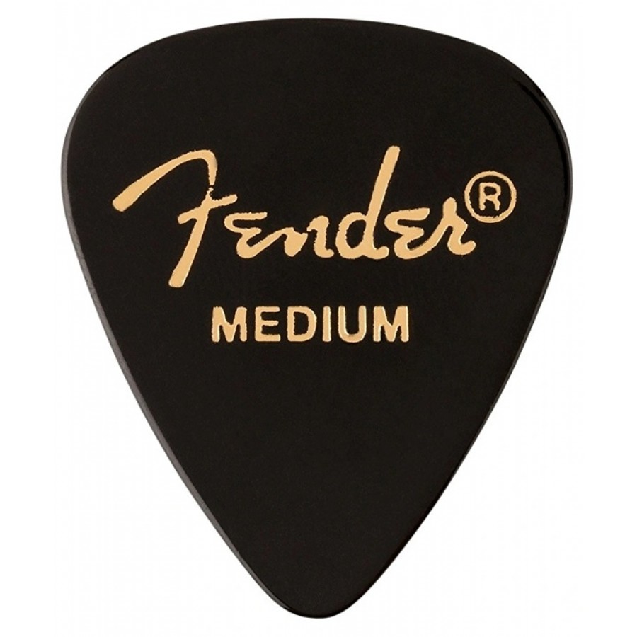 Fender 351 Shape Classic Picks Black - Medium - 1 Adet Pena