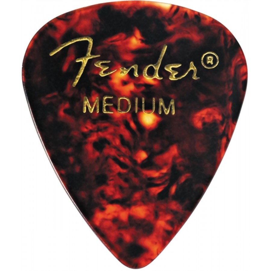Fender 351 Shape Classic Picks Tortoise Shell - Medium - 1 Adet Pena