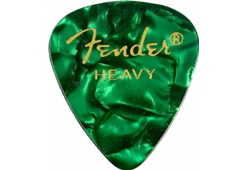 Fender 351 Premium Celluloid Picks Green Moto Heavy - 1 Adet - Pena