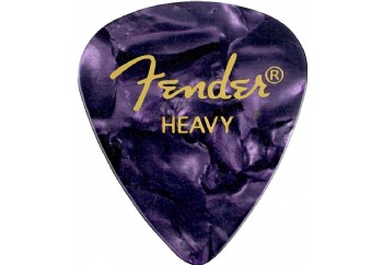 Fender 351 Premium Celluloid Picks Purple Moto Heavy - 1 Adet - Pena