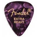 Fender 351 Premium Celluloid Picks Purple Moto Extra Heavy - 1 Adet