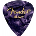 Fender 351 Premium Celluloid Picks Purple Moto Heavy - 1 Adet