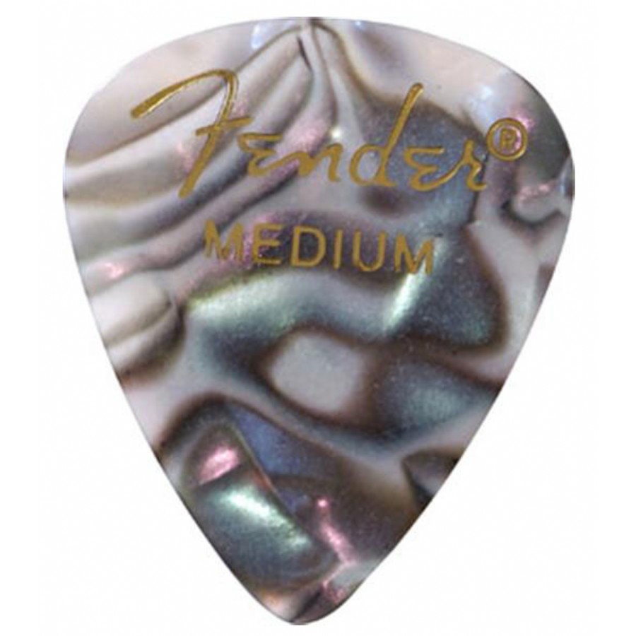 Fender 351 Premium Celluloid Picks Abalone - Medium - 1 Adet Pena