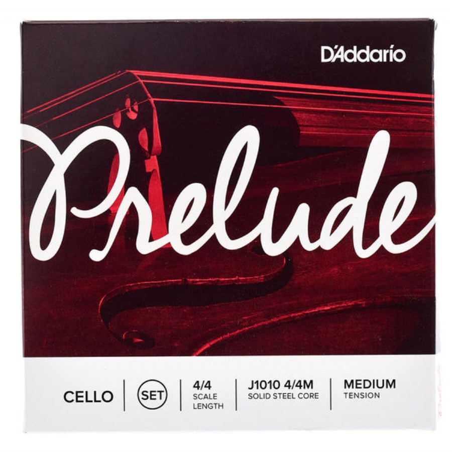 D'Addario J1010 Prelude (4/4) Medium Takım Tel Çello Teli 4/4