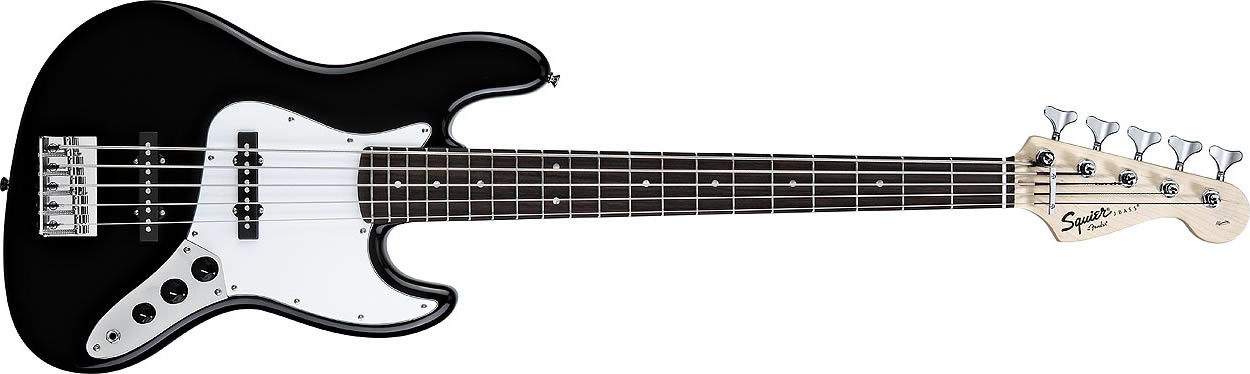 Squier Affinity Jazz Bass V Black Rosewood 5 Telli Bas Gitar Fiyatı