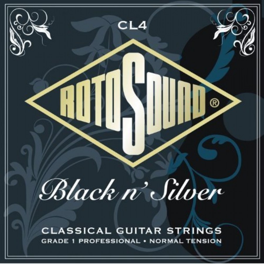 RotoSound CL4 N Silver Takım Tel Klasik Gitar Teli