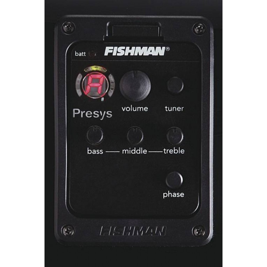 Fishman Presys Acoustic Preamp Pickup EQ PSY-101 Ekolayzer/Eşik Altı Manyetik