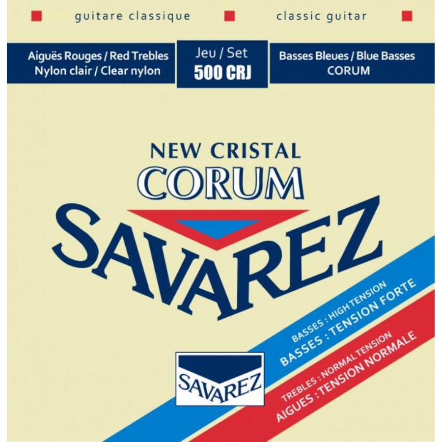 Savarez New Cristal Corum Mixed Tension 500CRJ Takım Tel Klasik Gitar Teli