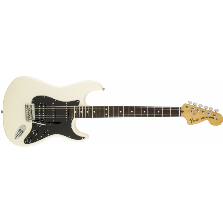 Fender American Special Stratocaster HSS Olympic White - Rosewood Elektro Gitar