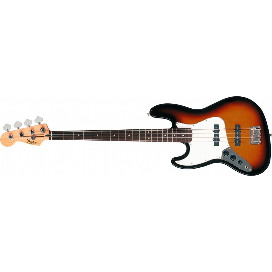 Fender Standard Jazz Bass Left Handed Brown Sunburst Rosewood Solak Bas Gitar