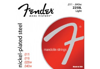 Fender 2250L Nickel-Plated Steel Mandolin Strings Takım Tel - Mandolin Teli