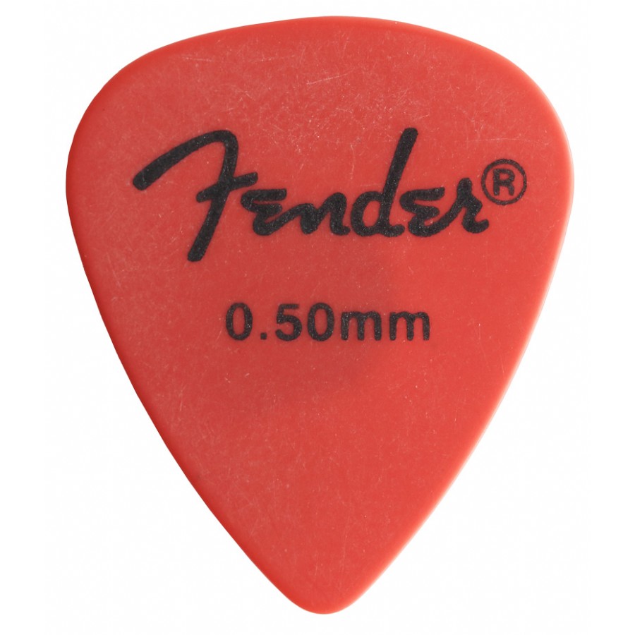 Fender Rock-On Touring Picks Red - Thin .50mm - 1 Adet Pena