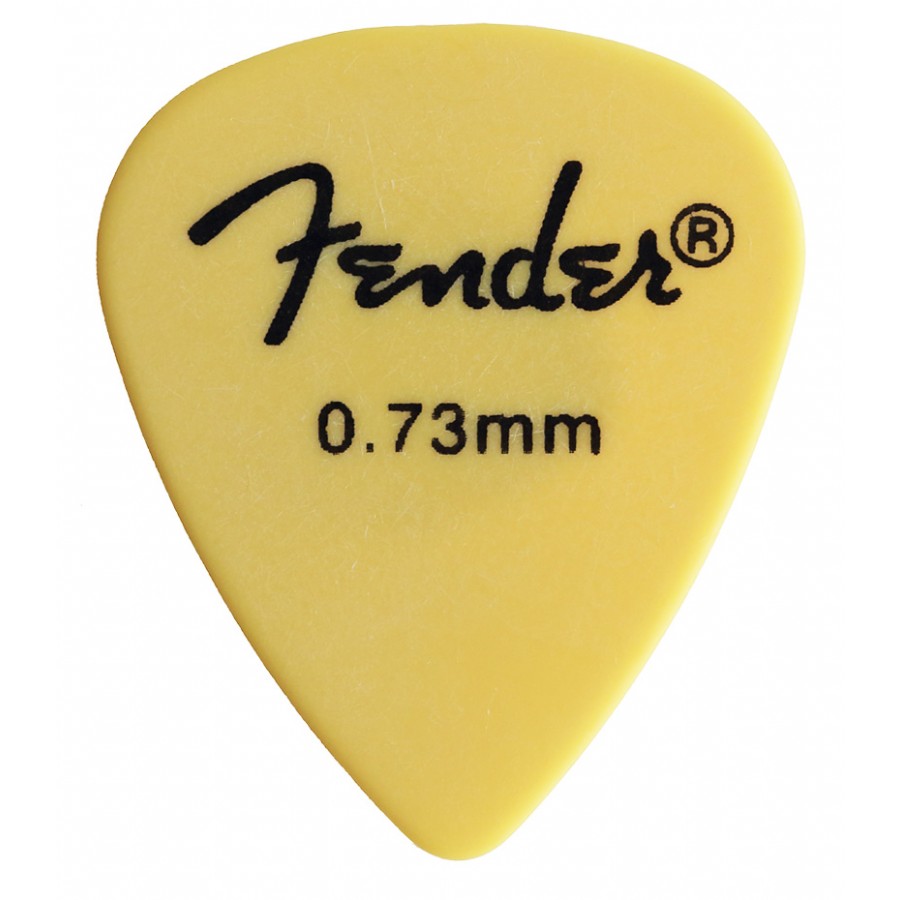 Fender Rock-On Touring Picks Yellow - Medium .73mm - 1 Adet Pena