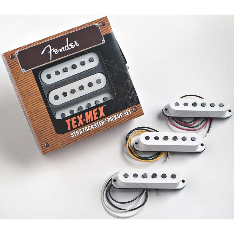 Fender Tex-Mex Strat Pickups 3'lü Manyetik Seti