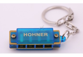 Hohner M91301 Harmonica Mavi - Anahtarlık Mızıka