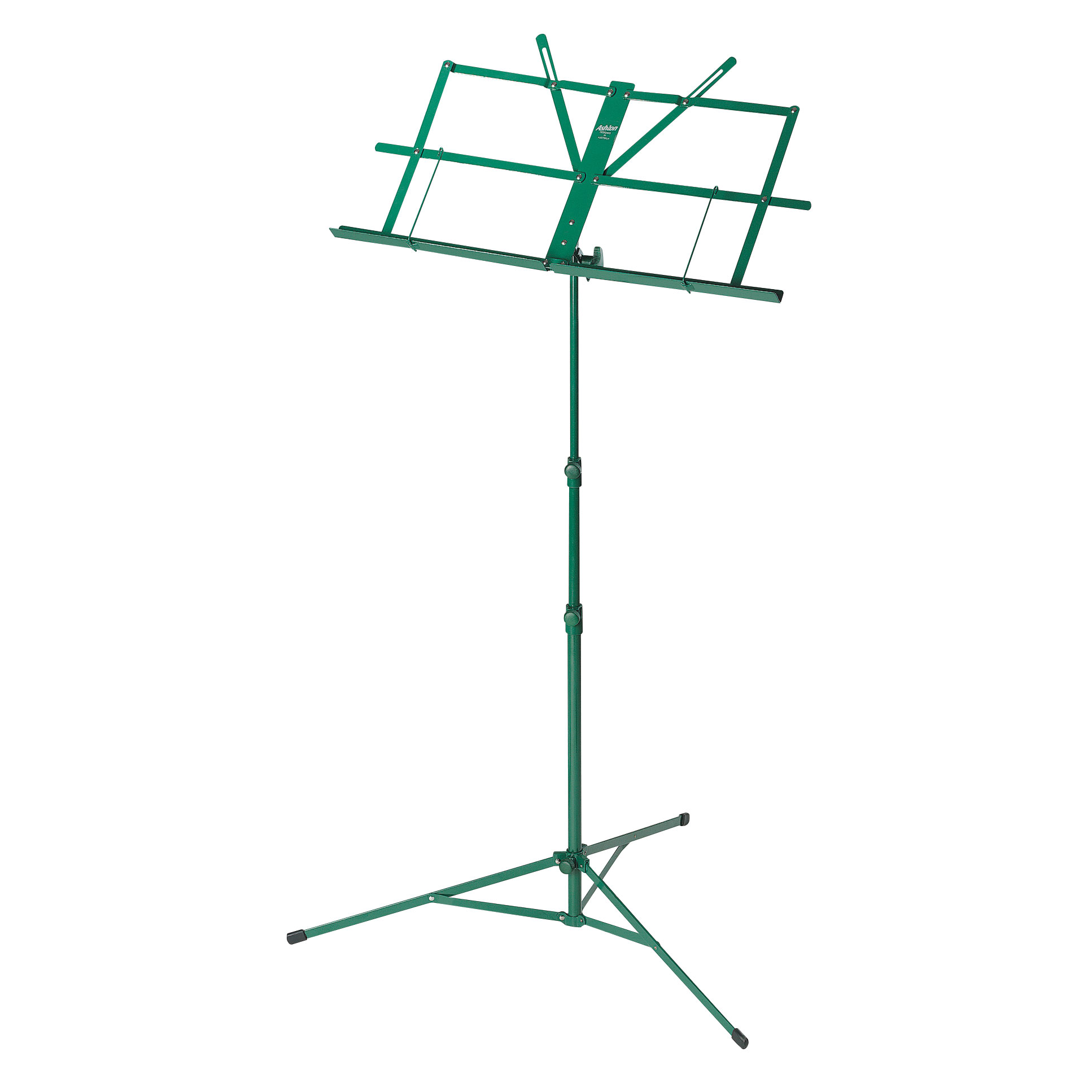 Green stand. Music Blu Stand.