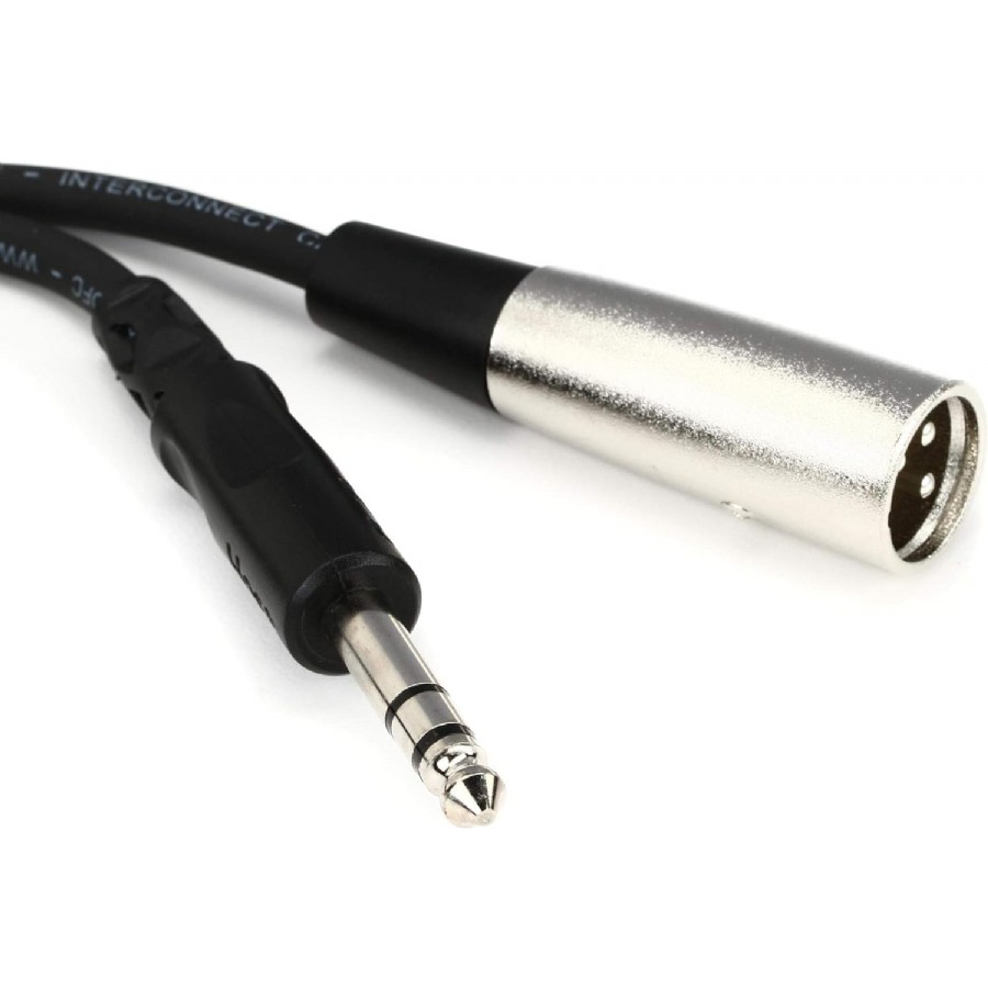 Hosa Technology STX Serisi STX-105M (1,5 metre) 6.35 mm. Stereo (Erkek) - XLR (Erkek)
